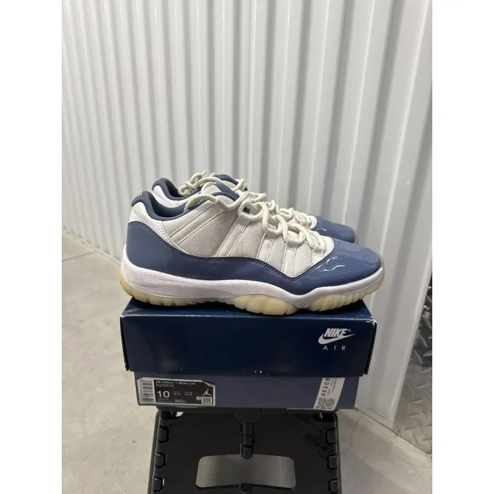 Nike Air Jordan 11 Diffused Blue White Midnight Size 10 Men's - FV5104-104